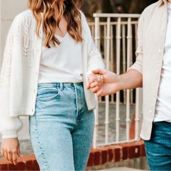 Sezane TONIO Sweater Jumper in Ecru - Picture 7 of 7